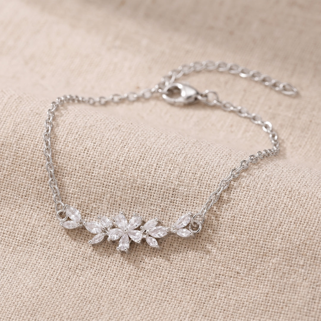 Funkelblüte Armband