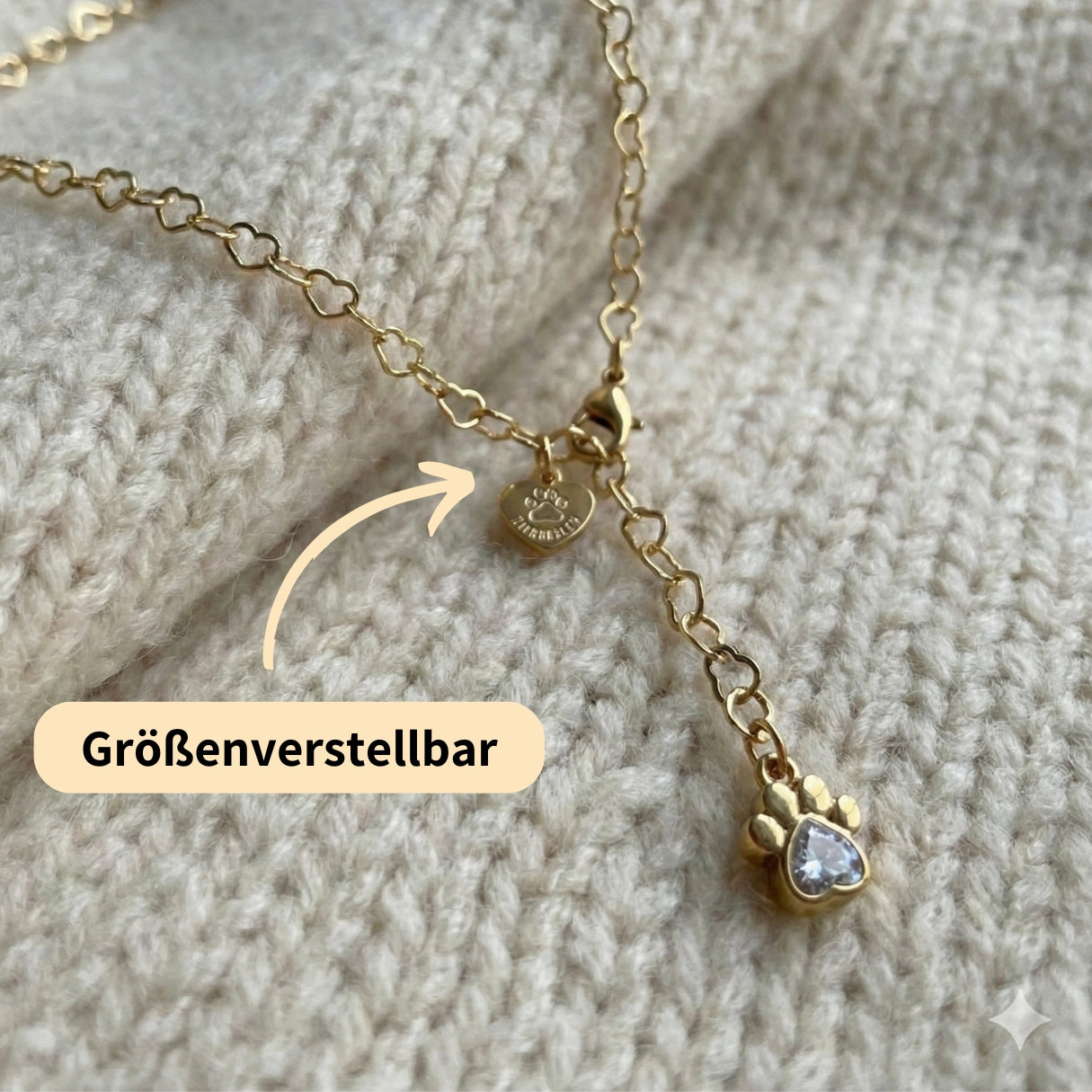 Paw Love Necklace