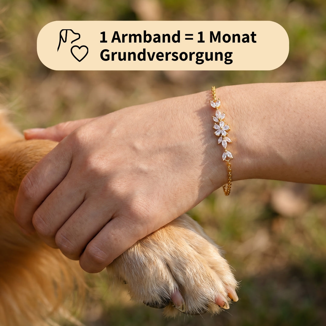 Funkelblüte Armband