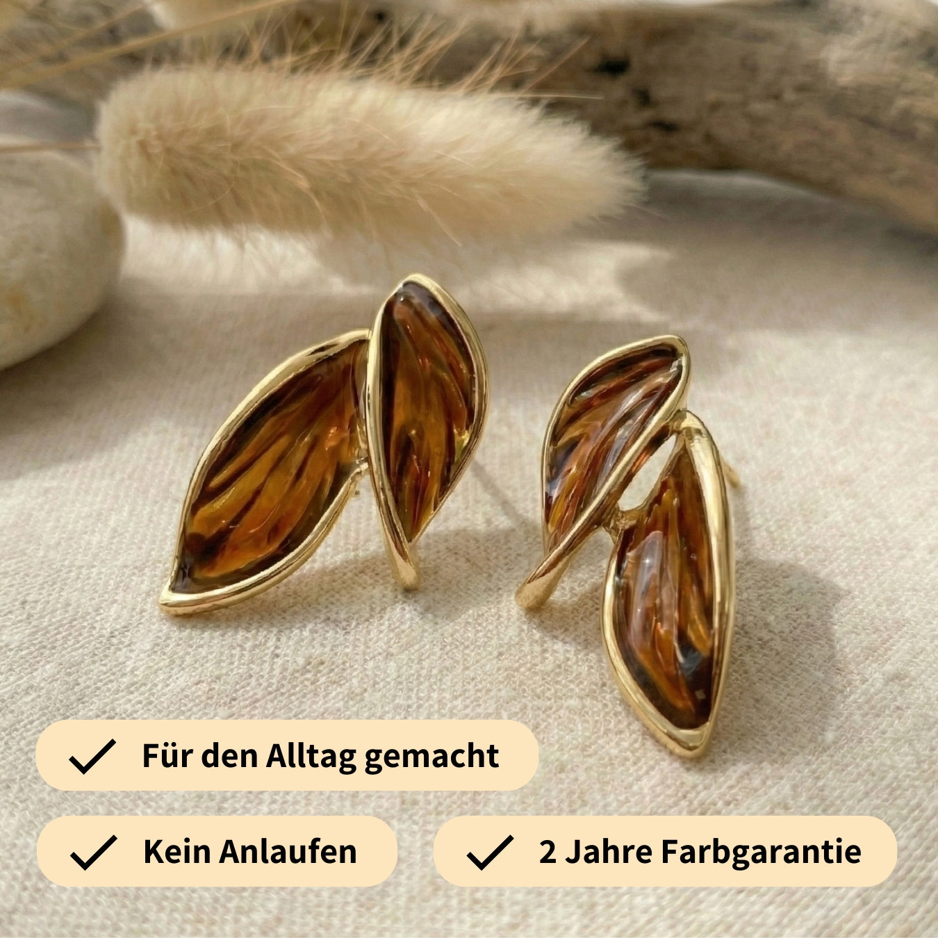 Tiger Blossom Earrings