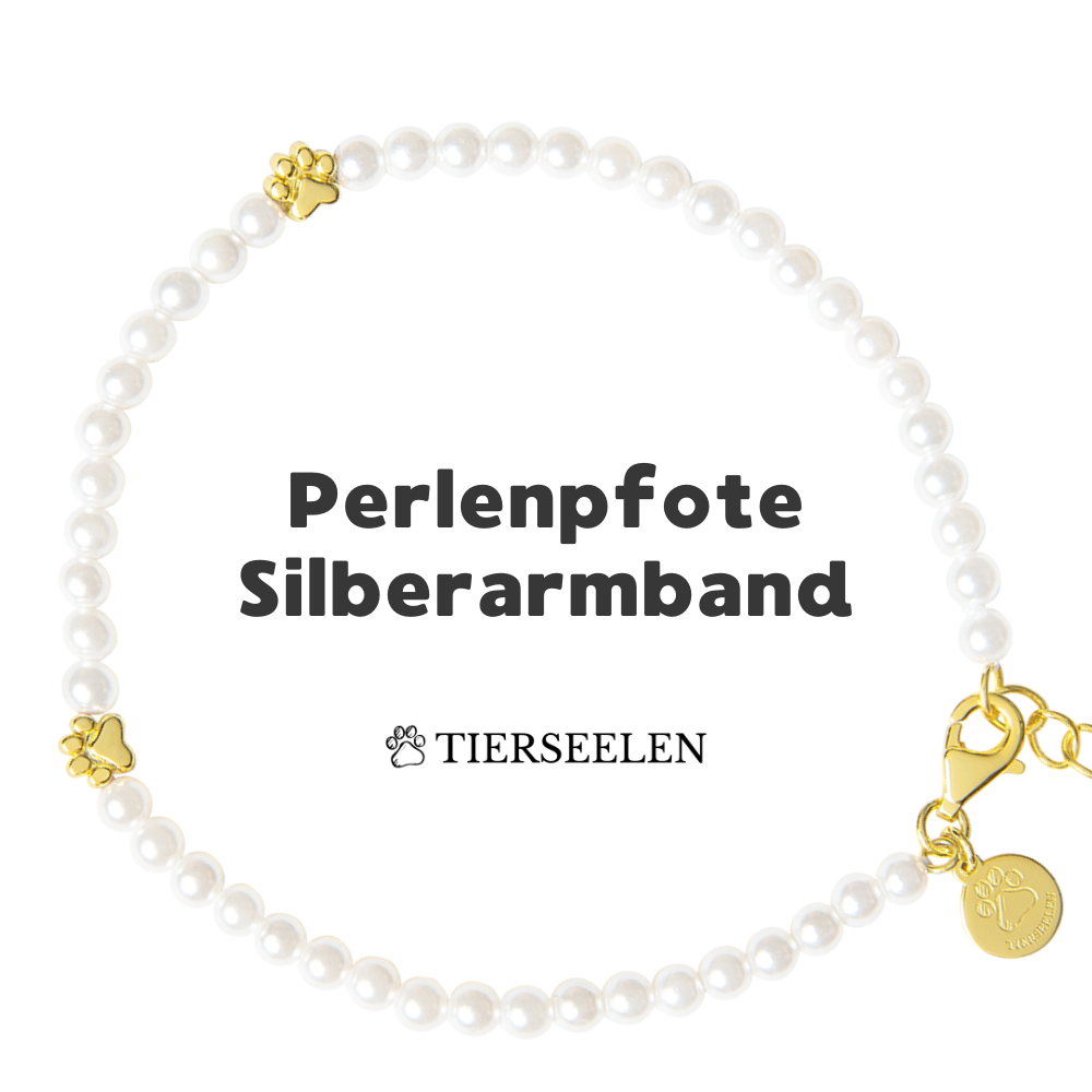 Pearl paw bracelet