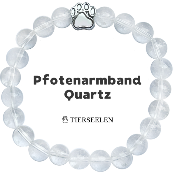 Pfotenarmband - Quartz