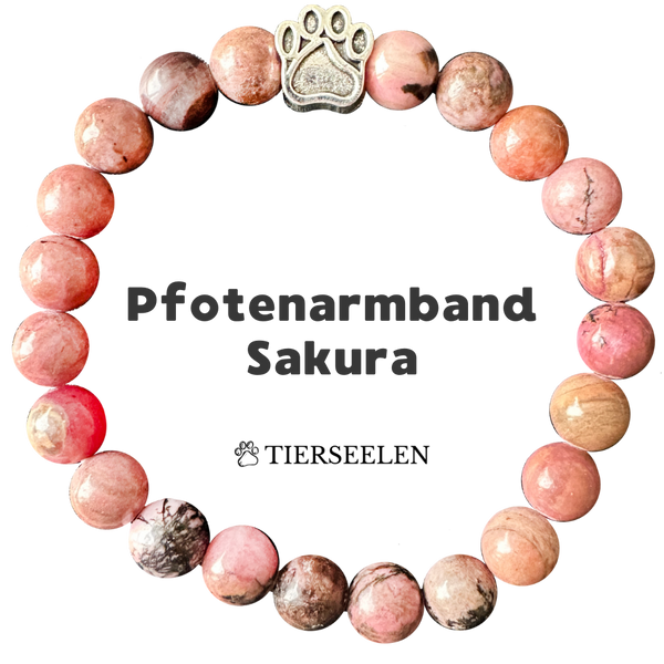 Pfotenarmband - Sakura