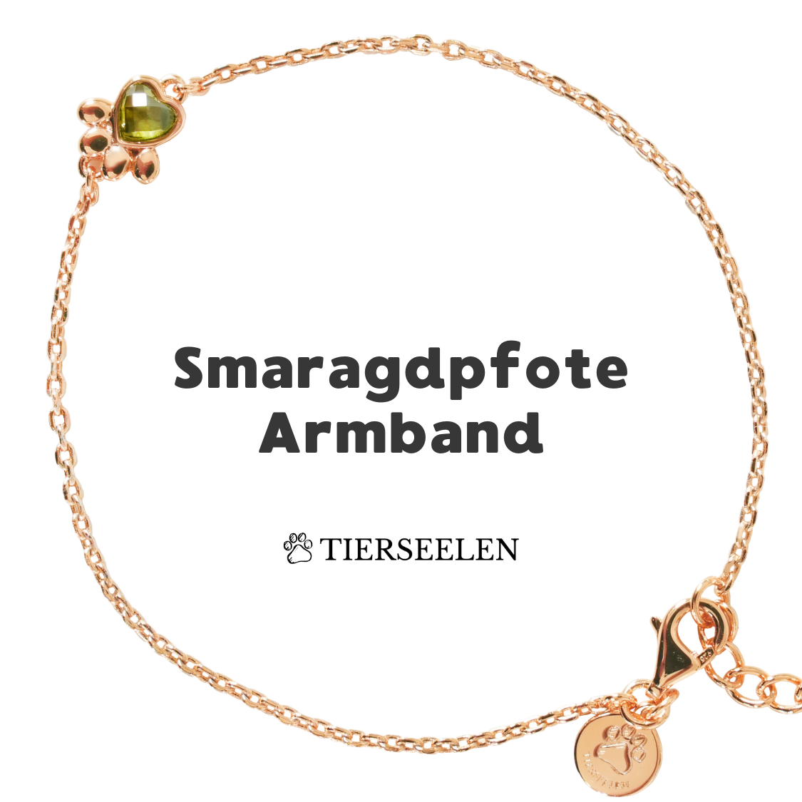 Emerald Paw Bracelet