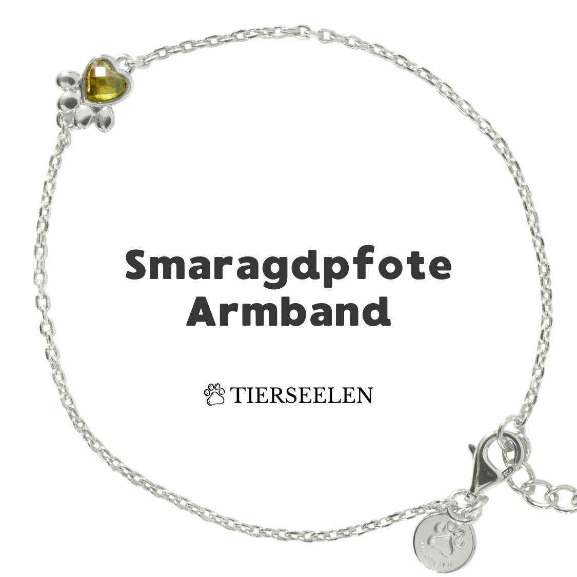 Emerald Paw Bracelet