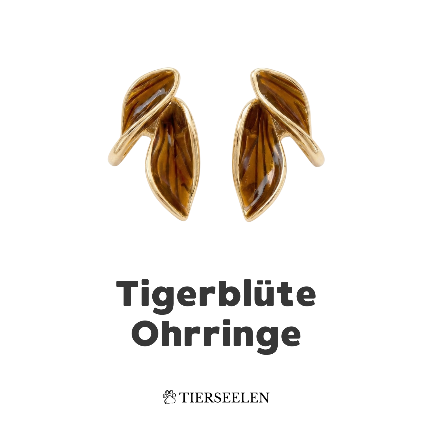 Tiger Blossom Earrings