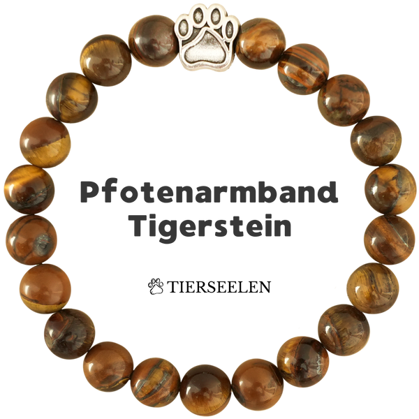 Pfotenarmband - Tigerstein