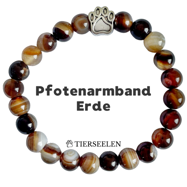 Pfotenarmband - Erde