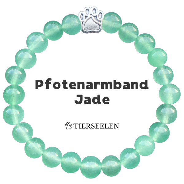 Pfotenarmband - Jade